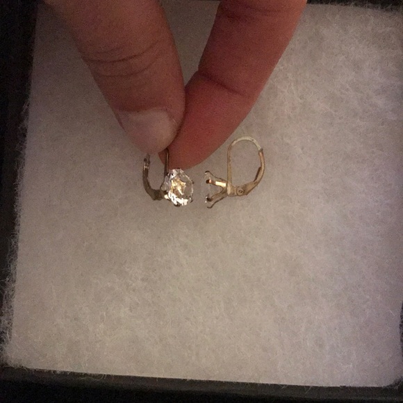 Alex and Ani (+) Energy Crystal drop Earrings - Picture 5 of 6